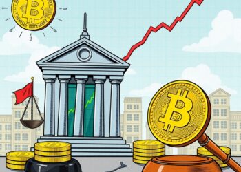 Illustration of a Bitcoin treasury company disputing an index provider