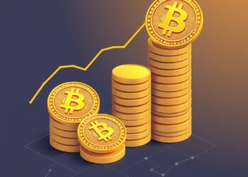 Illustration of corporate Bitcoin treasury accumulation