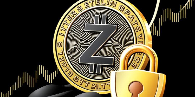 Zcash privacy coin with rising ETF chart representing Grayscale ZCSH spot ETF milestone