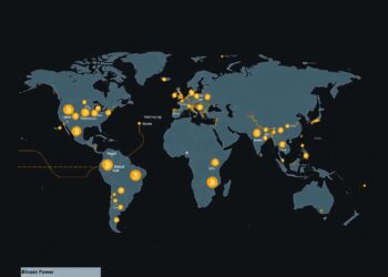 Bitcoin mining hashrate concentrated in three countries