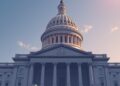 US Capitol representing crypto market structure legislation debate