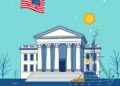 US banking regulation versus crypto trust bank charter illustration