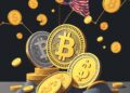 Stablecoins and US Treasury bonds macro finance concept