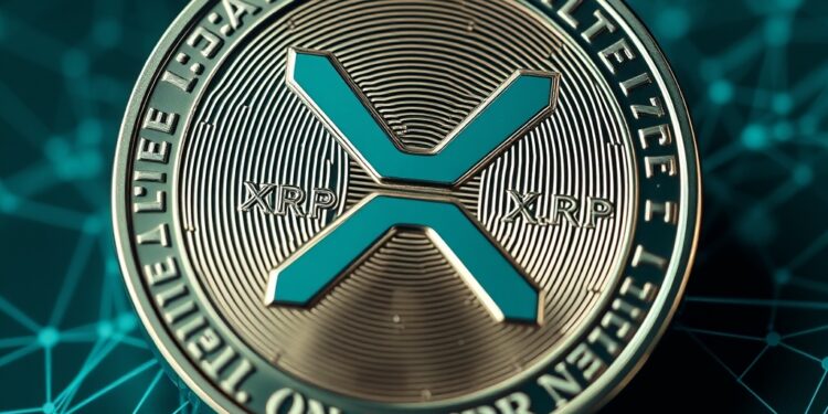 XRP coin used as collateral in a decentralized finance lending network